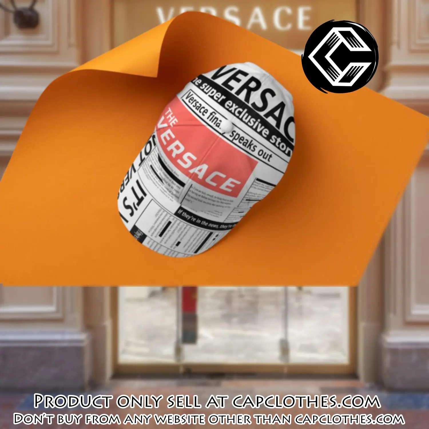 Versace luxury cap print 3d trending cap ctc1131 cc4538632